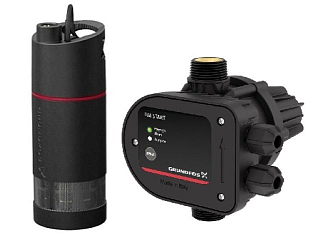 Set pompa sommersa Grundfos SB3-45M + unità di controllo della pressione (98163259)
