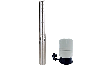 Set pompa sommersa Grundfos SP 2A-18 + set idrico 60 l + cavo 30 m (98163256)