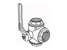 Valvola a tre vie Wilo Rp 1 1/2 (2511607)