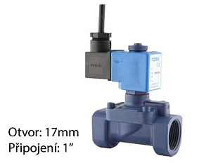 Valvola elettromagnetica per applicazioni subacquee TORK T-SW 108 DN 50