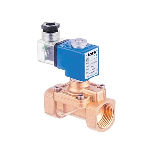 Valvola elettromagnetica per acqua TORK T-GZ103 DN 15, 230 VAC