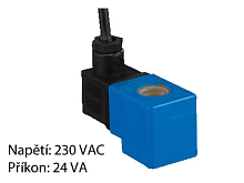 Bobina per applicazioni subacquee TORK T-SB68 230 VAC 24 W