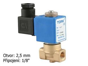 Valvola elettromagnetica per olio combustibile TORK T-Y 400 DN 6, 230 VAC