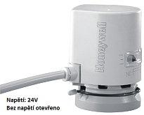Attuatore termoelettrico Honeywell MT4-024-NO-2.5M 24 V