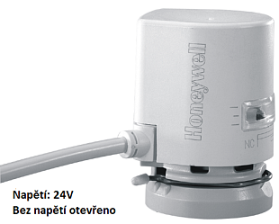 Attuatore termoelettrico Honeywell MT4-024-NO-2.5M 24 V