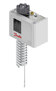 Regolatore di temperatura a capillare Danfoss KP77 intervallo 20…60 °C (060L124266)