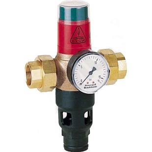 Separatore di tubazioni Honeywell R295-1/2C, classe di rischio 3, BRONZO, acqua fredda, pressione 1,5 bar, DN 25