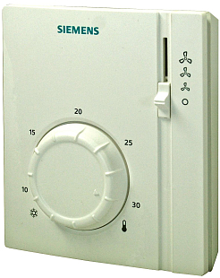 Termostato ambiente per fan coil a due tubi Siemens RAB 21 (RAB21)