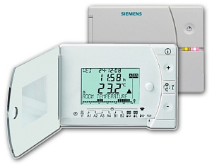 Termostato wireless Siemens REV 24 RFDC/SET