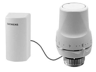 Testa termostatica con sensore separato Siemens RTN 71 (RTN71)