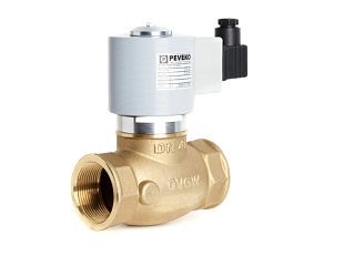 Valvola elettromagnetica a due vie per gas PEVEKO EVPE 1025.02/L(20W) DN25
