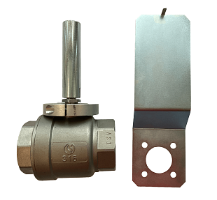 Valvola a sfera con adattatore Bola K82131DN32-SM