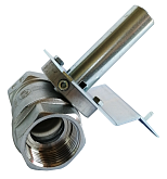 Valvola a sfera Giacomini R250 DN 15 con adattatore per Belimo LF, LM-A - variante LF