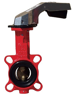 Valvola a farfalla wafer per acqua potabile Abo Valve 624B065