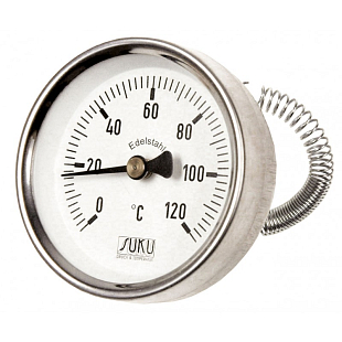 Termometro a contatto SUKU, D 63, 0-120°C, tipo 09 (C31.000290)