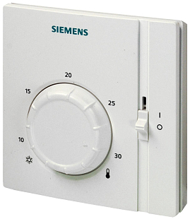 Termostato ambiente con manopola di controllo Siemens RAA 31 (RAA31)