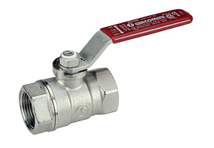 Valvola a sfera cromata Giacomini R250D DN 80 (R250X010)