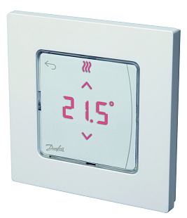 Termostato ambiente Danfoss Display 24 V per scatola da incasso (088U1050)