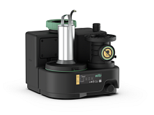 Dispositivo di sollevamento delle acque reflue Wilo DrainLift SANI-S.11M/3C (1~230V) per mezzi aggressivi (2549917)