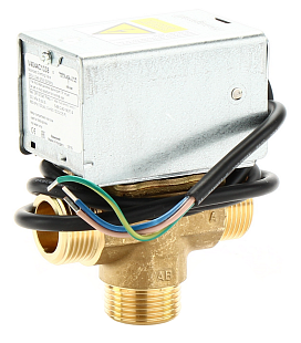 Valvola a tre vie di distribuzione con attuatore elettrico Honeywell V4044C1338