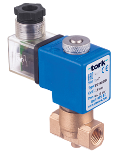 Valvola elettromagnetica per acqua TORK T-GH101.1 DN 8, 24 VAC