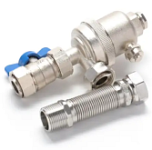 Scaricatore con magnete DNK PROMAG 3/4", NICHELATO