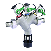 Separatore di tubazioni Honeywell BA295S-3/4LFA, classe di rischio 4, OTTONE, 64°C, DN 20