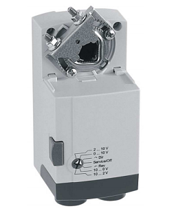 Attuatore a farfalla SmartAct, Honeywell N05010-SW2, 5Nm, 24VAC, 0…10V, 2 interruttori di finecorsa ausiliari