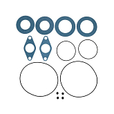 Kit di guarnizioni e O-ring per Grundfos CR/I/N 10/15/20 EPDM (96509609)