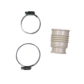 Set di collegamento in gomma per Grundfos Sololift2 D2 e WC1 (97775363)