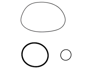 Set di O-ring per Grundfos Unilift CC 5/7/9 (98561387)