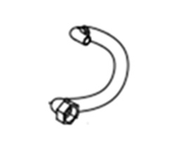 Tubo per collegamento pompa e serbatoio a pressione Grundfos Hydrojet (99521117)