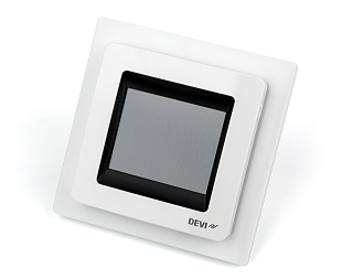 Termostato programmabile Danfoss DEVIreg Touch 230 V, Bianco polare RAL 9016