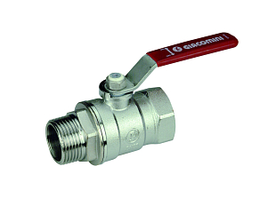 Valvola a sfera cromata Giacomini R254DL DN 20 (R254LX004)