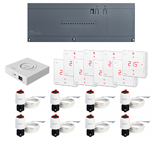 Set Danfoss Icon2 M-8 (wireless con sensore a infrarossi)