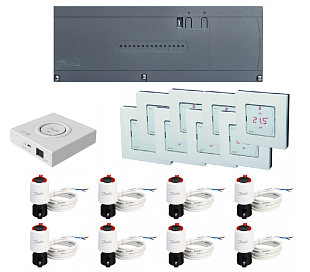 Set Danfoss Icon2 M-8 (a parete)