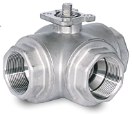 Valvola a sfera a tre vie VL321T DN 50