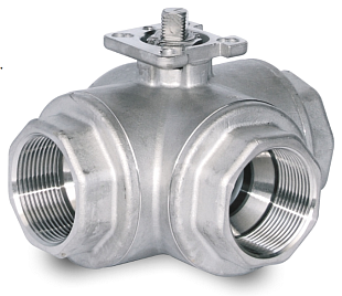 Valvola a sfera a tre vie VL321T DN 50