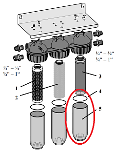 Guaina di ricambio Honeywell KF60 per filtri FF60