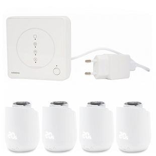 Set radiatore Siemens Connected Home SB-4 senza unità di commutazione (SCH_SB-4_BEZ)