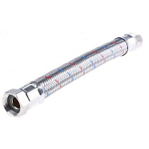 Tubo flessibile intrecciato in acciaio inox, 1"x1" MF 30 cm