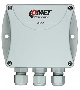 Convertitore A/D a due canali Comet P2520 da 4-20mA a Ethernet