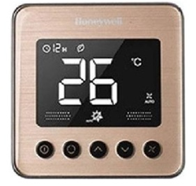 Termostato digitale Honeywell TF428CN-RSS_U in rame, per ventilconvettore
