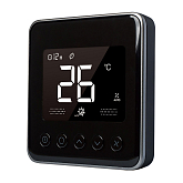 Termostato digitale Honeywell TF428DN-RSBS_U nero, per fancoil
