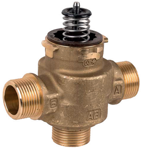 Corpo separato della valvola VC Honeywell VCZMQ6000/U, a tre vie, filettatura esterna 1"