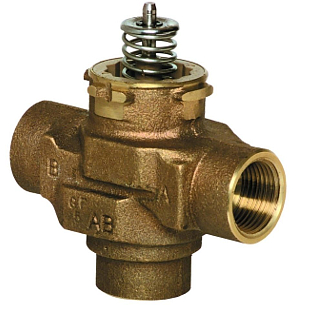 Corpo separato della valvola VC Honeywell VCZME6000/U, a tre vie, filettatura interna 1/2"