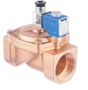 Valvola elettromagnetica per acqua TORK T-GP106 DN 32, 12 VDC