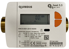 Contatore di calore QUNDIS QHeat 5.5, DN15, 0,6m3/h