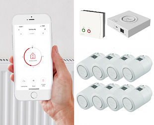 Danfoss Ally Starter Pack 8 con unità di commutazione