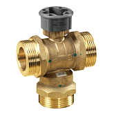 Valvola a sfera di regolazione Honeywell VBG3-20-4, a 3 vie